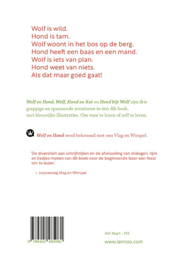 Afbeelding laden in galerijviewer, Het dikke boek van wolf en hond. 4+
