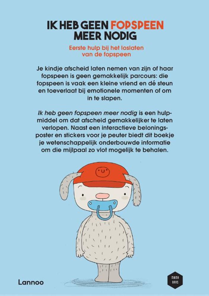 Afbeelding laden in galerijviewer, Ik heb geen fopspeen meer nodig
