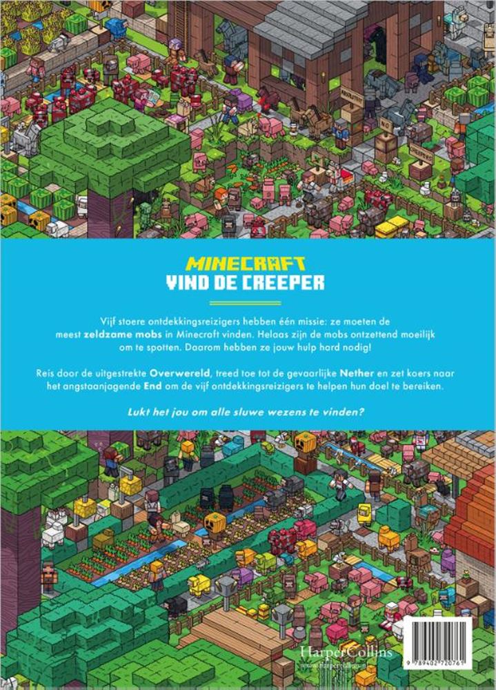 Afbeelding laden in galerijviewer, Minecraft: vind de creeper 7+

