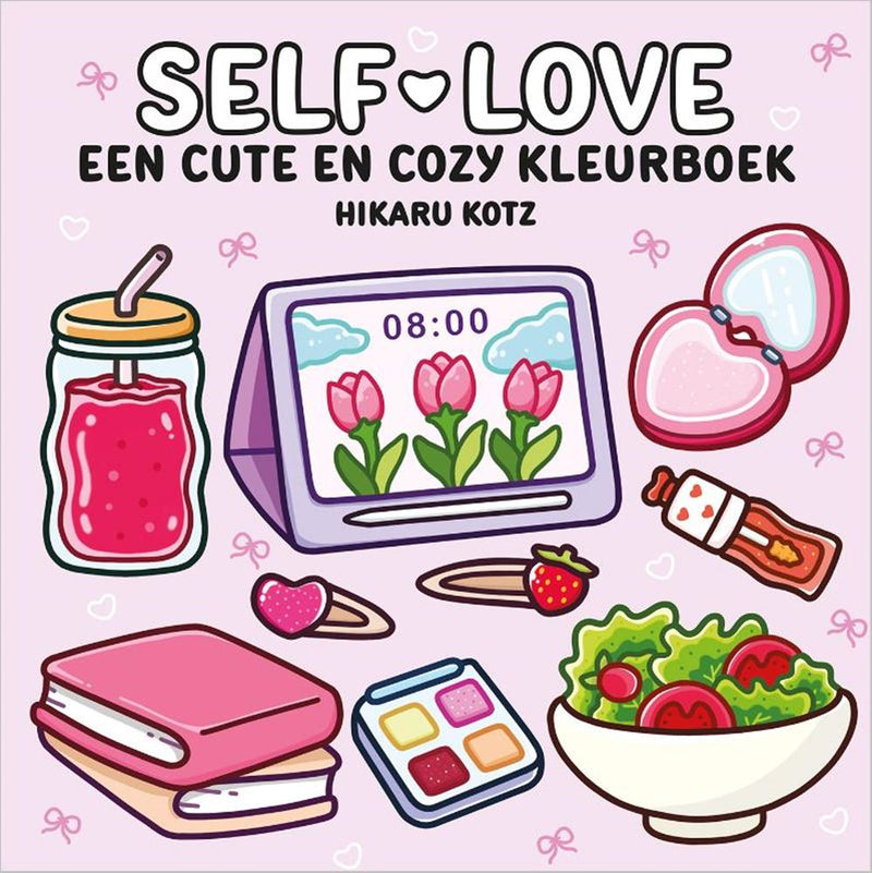 Afbeelding laden in galerijviewer, Self-love – een cute en cozy kleurboek

