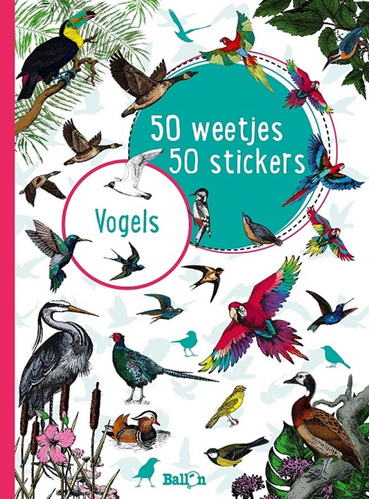 Afbeelding laden in galerijviewer, Vogels. 50 weetjes, 50 stickers.
