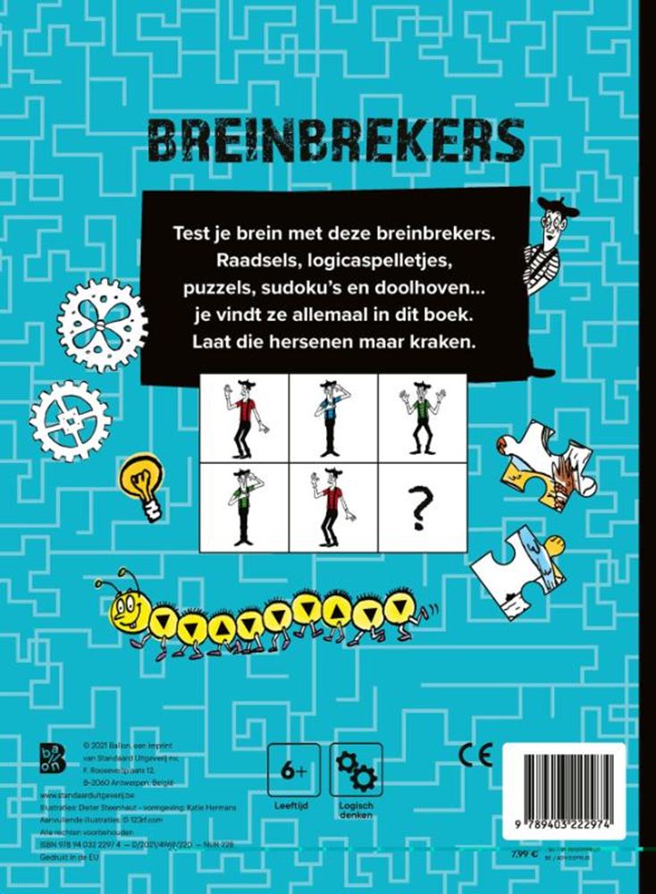 Afbeelding laden in galerijviewer, Standaard uitgeverij breinbrekers blauw
