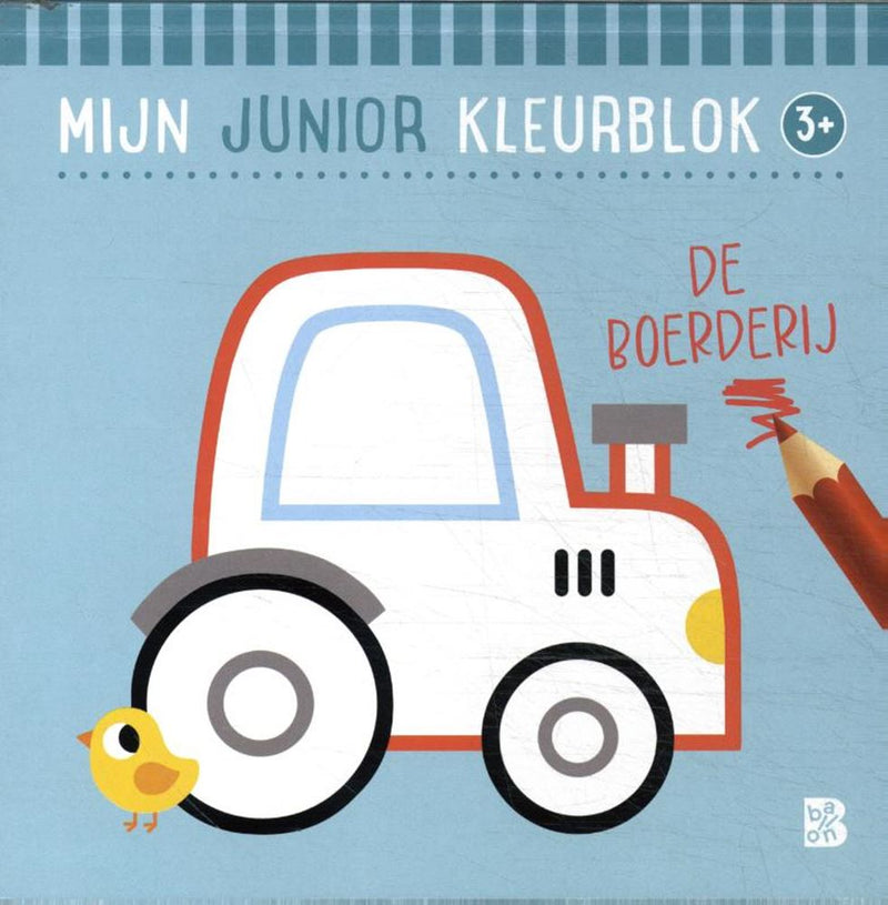 Afbeelding laden in galerijviewer, Standaard uitgeverij mijn junior kleurblok - de boerderij 3+
