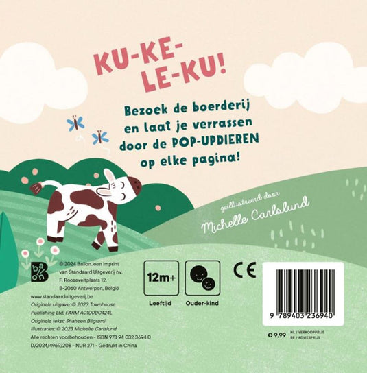 Standaard uitgeverij mijn eerste pop-upboekje: op de boerderi | 3 stuks