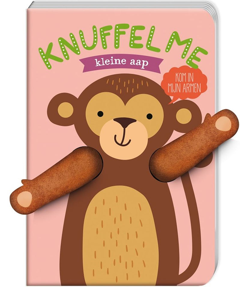 Afbeelding laden in galerijviewer, Knuffel me kleine aap (karton)
