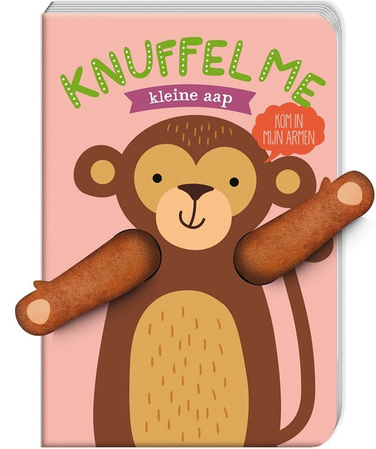 Knuffel me kleine aap (karton)