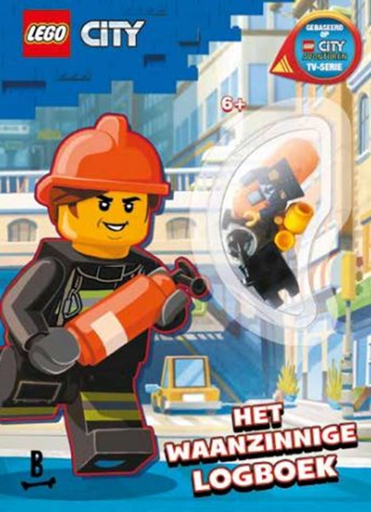 Afbeelding laden in galerijviewer, Lego city, het waanzinnige logboek. 6+

