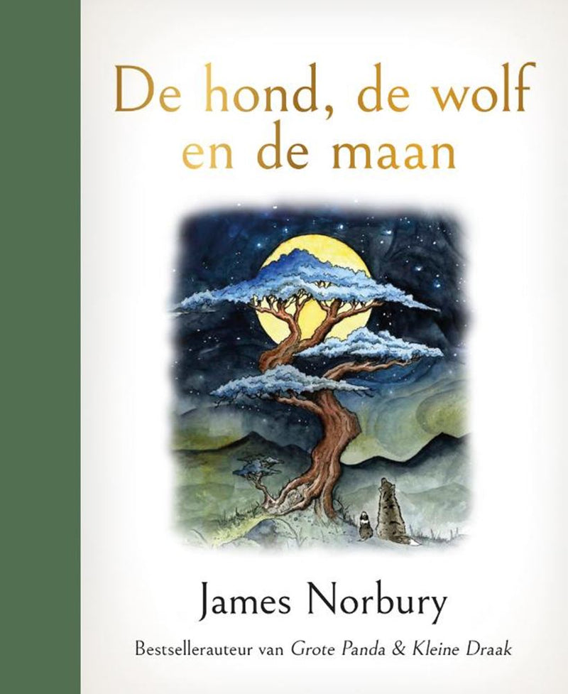 Afbeelding laden in galerijviewer, Cadeauboek: de hond, de wolf en de maan.
