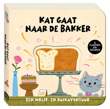Centraal boekhuis een wrijf- en ruikavontuur - kat gaat na