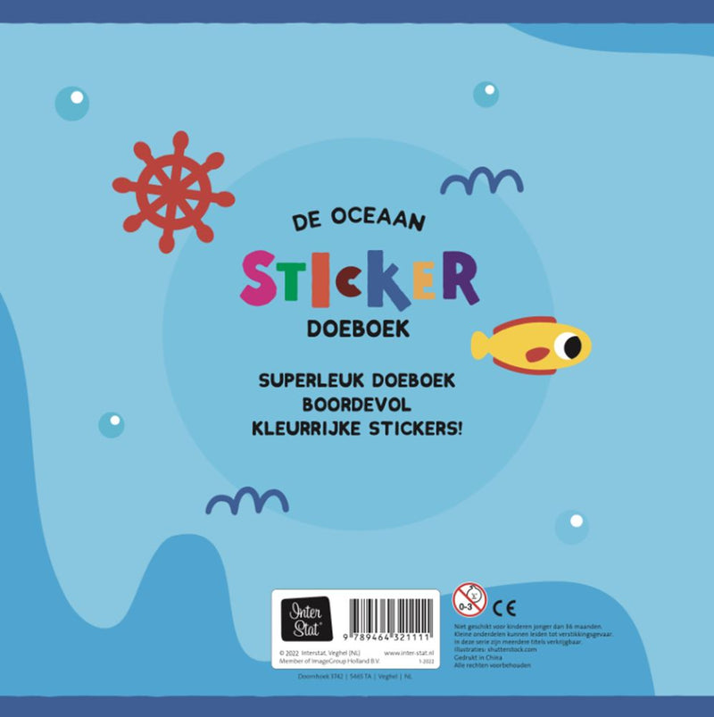 Afbeelding laden in galerijviewer, De oceaan sticker doeboek - (set van 4)
