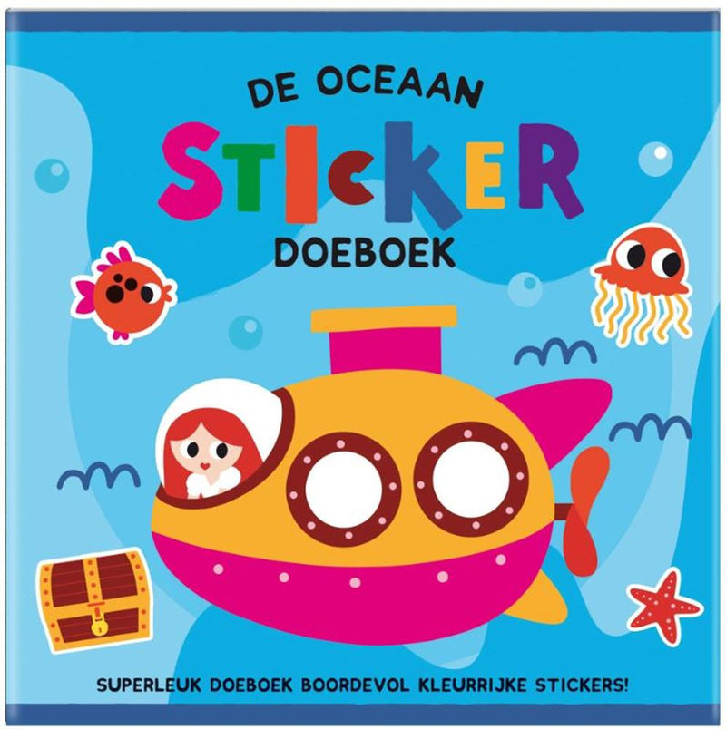 Afbeelding laden in galerijviewer, De oceaan sticker doeboek - (set van 4)
