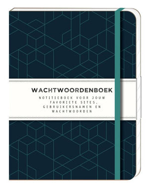 Wachtwoordenboek geometric. | 5 stuks