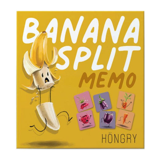 Banana split, memory spel. 3+