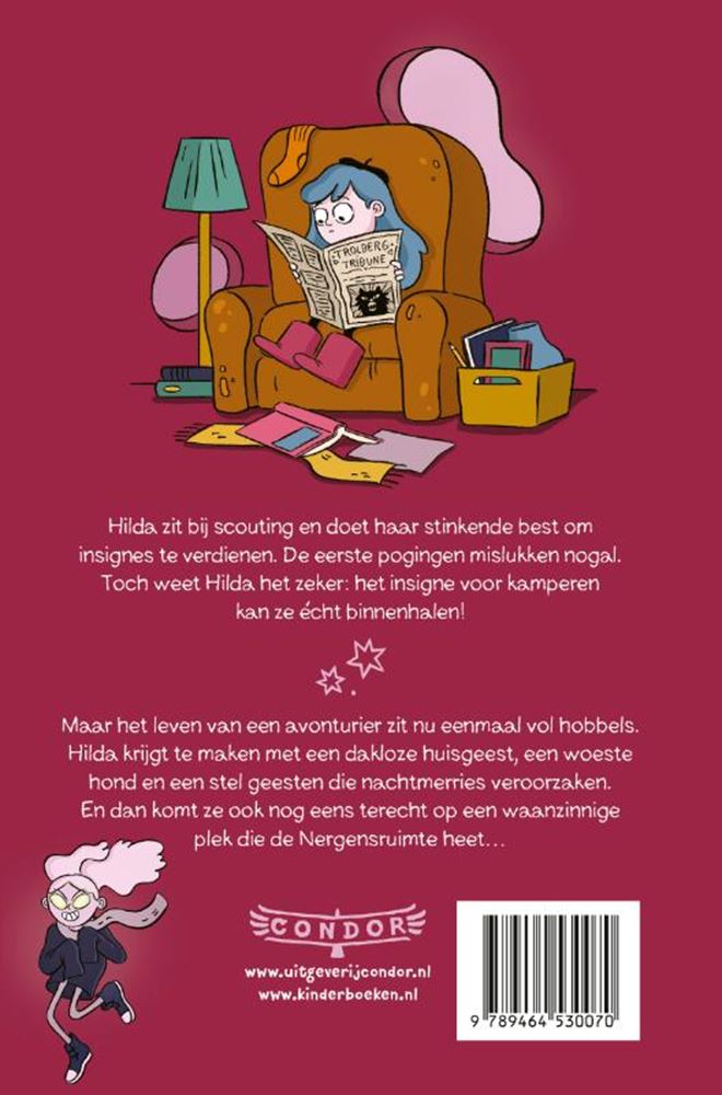 Afbeelding laden in galerijviewer, Hilda en de plaaggeesten. 8+

