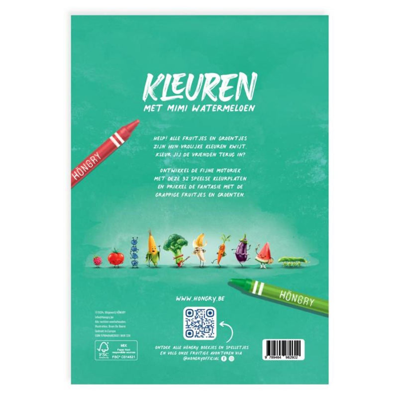 Afbeelding laden in galerijviewer, Kleuren met mimi watermeloen 1+
