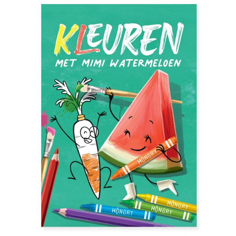 Afbeelding laden in galerijviewer, Kleuren met mimi watermeloen 1+
