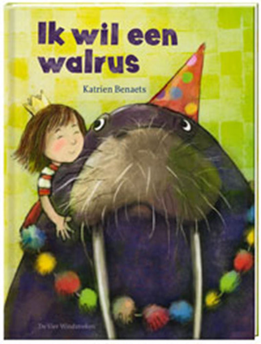 Prentenboek: ik wil een walrus 4+
