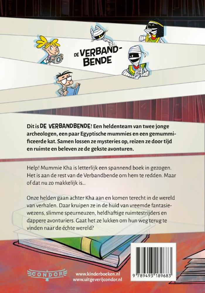 Afbeelding laden in galerijviewer, De verbandbende de helden met duizend ge
