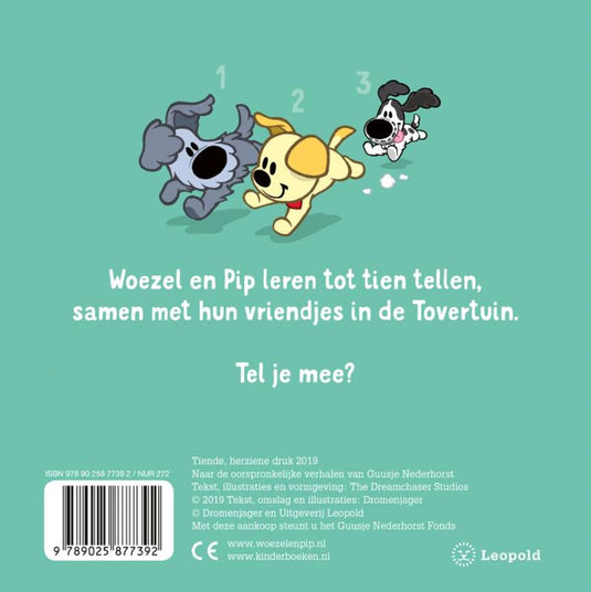 Woezel pip: samen tellen. 3+