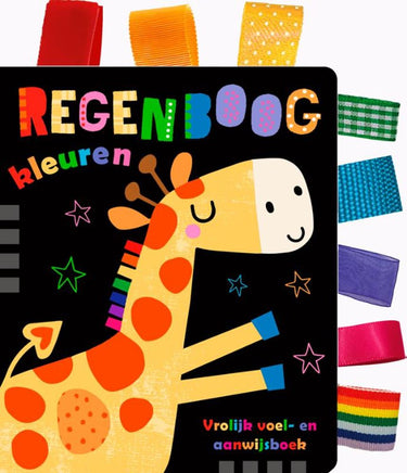 Wpg uitgevers vrolijk voel- en aanwijsboek regenboogkleuren