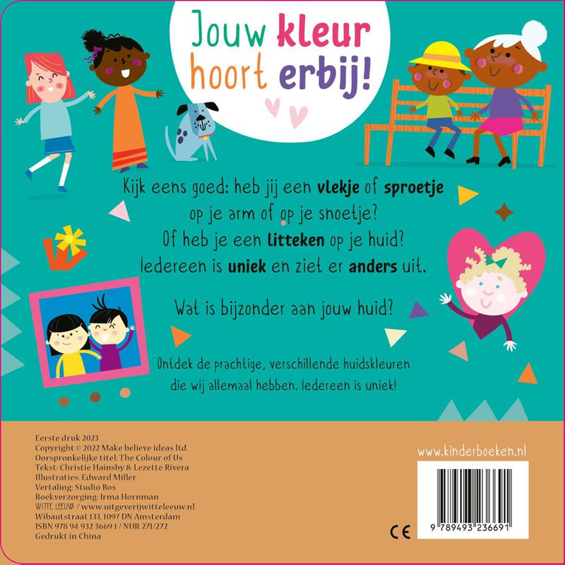 Afbeelding laden in galerijviewer, Jouw kleur hoort erbij. kartonboek. 3+
