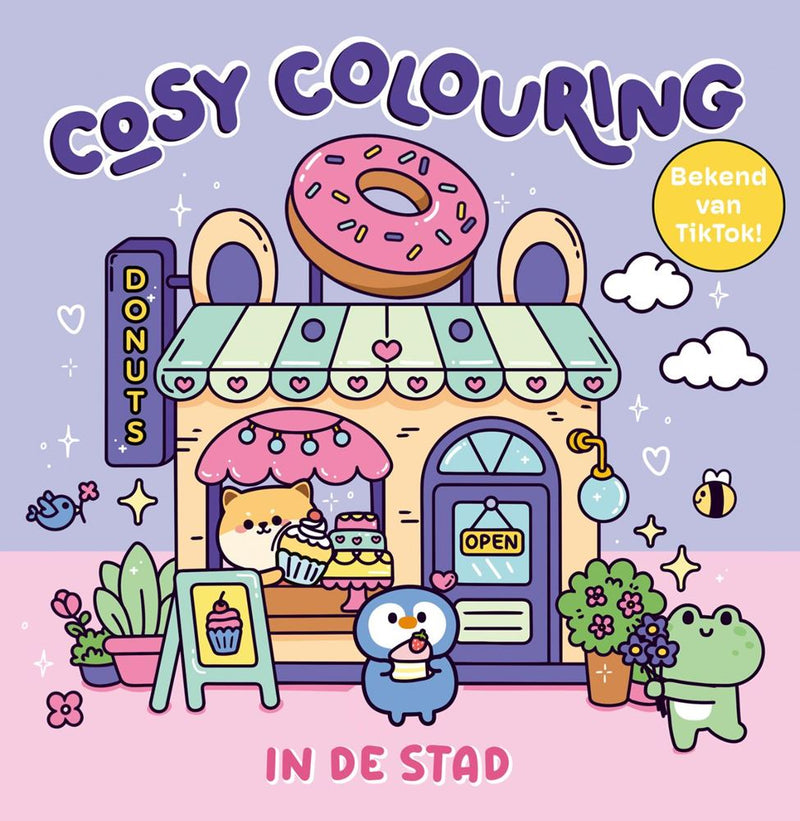 Afbeelding laden in galerijviewer, Cosy colouring kleurboek -
