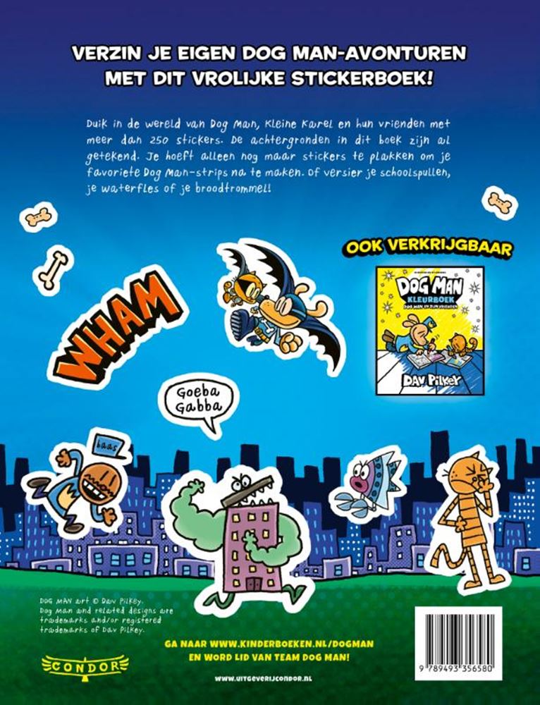 Afbeelding laden in galerijviewer, Centraal boekhuis dog man stickerboek. alle
