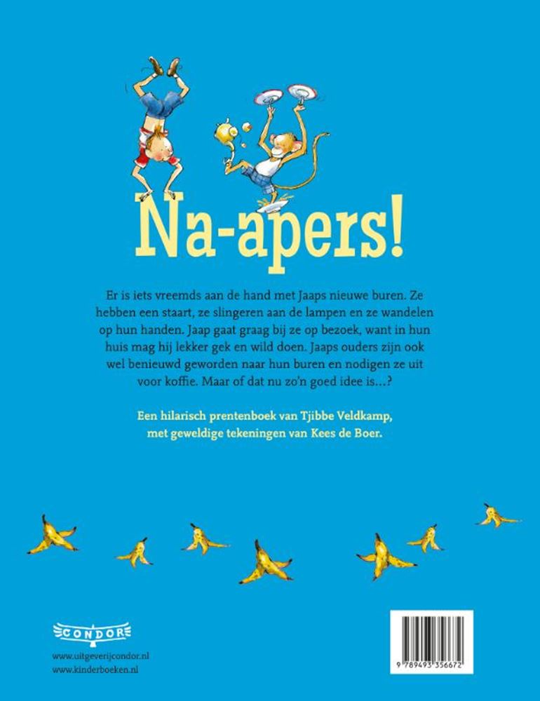 Afbeelding laden in galerijviewer, Prentenboek: na-apers! 4+
