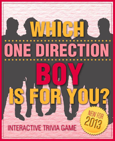 Ty which one direction boy is for you? - fun and interactive personali trivia game test - one hundred (100) jam packed questions for accurate results to find out your one direction love! (version b)