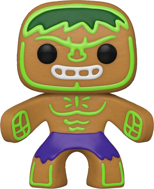 Funko the hulk verzamelfiguur pop! vinyl - marvel holiday gingerbread multicolours