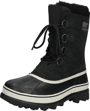 Sorel caribou™ wp men's snowboots - black, dark stone - maat 42