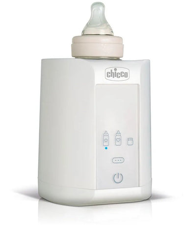 Chicco flessenwarmer voor thuis - warmt melk potjes babyvoeding op in minder dan 4 minuten | houdt 1 uur warm (0m+)