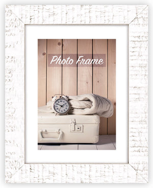 Zep - houten fotolijst driftwood coventry wit voor foto 13x18 - v7357w