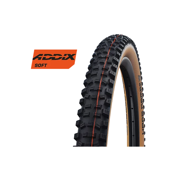 Afbeelding laden in galerijviewer, Vouwband Schwalbe Hans Dampf Evo Super Trail 27.5 x 2.35 60-584 - bronze sidewall

