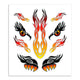 Stickerset tribal ogen eyes tribal sticker