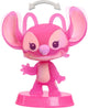Just play disney stitch - grote wiebelhoofd verzamelfiguur angel roze