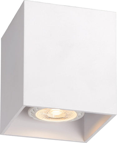 Lucide bodi - plafondspot (plafondlamp) - 1xgu10 - wit