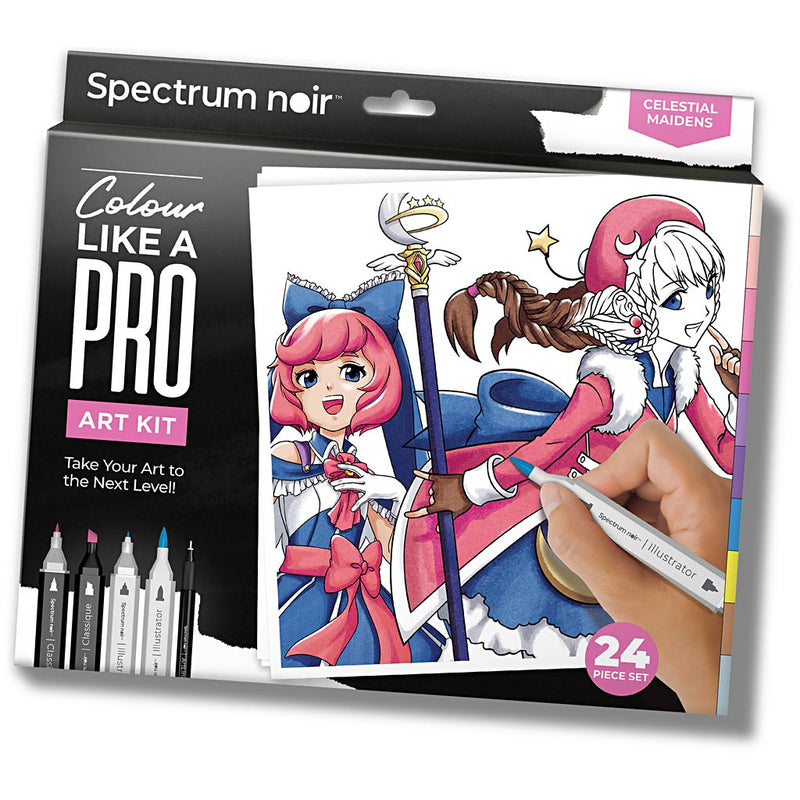 Afbeelding laden in galerijviewer, Https: www.cchobby.nl hobbyset-illustratie-celestial-maidens-diverse-kleuren-1-doos
