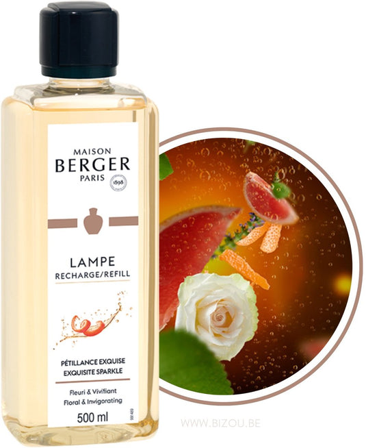 Lampe berger maison berger - petillance exquise 500ml huisparfum - feestelijke geur