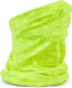 Gripgrab - multifunctional nek warmer wielersport fiets loop sjaal tube halswarmer - geel hi-vis - unisex - maat one size