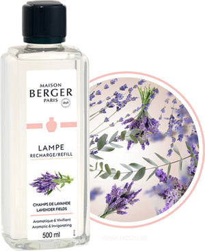 Lampe berger maison champs de lavande – lavendel velden navulling geurbrander 500ml