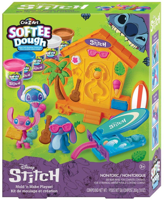 Lexibook disney stitch softee dough figuurtjesmaker