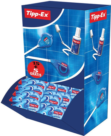 Tipp-ex correctieroller 4.2mmx10m pocket mouse 15+5 gratis