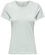Only play cava life dames fitness t-shirt 15370927-surf - kleur groen - maat l