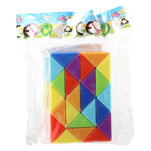 Jonotoys de magische regenboogslang van 65 mm