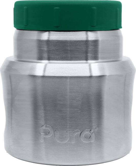 Pura lunch insulated jar - geïsoleerde pot - plasticvrij, bpa-vrij - small 275ml - houdt voedsel warm of koud - duurzaam en geschikt voor lunch, picknick en reizen