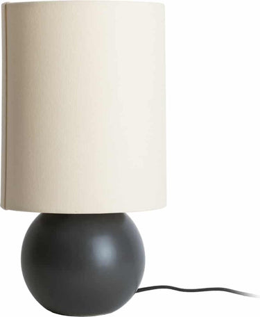 Leitmotiv tafellamp alma ball - zwart - ø16cm - scandinavisch