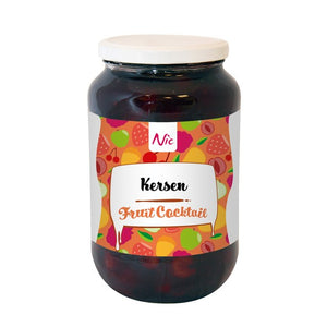 Nic kersen op dikke siroop pot (1 liter)