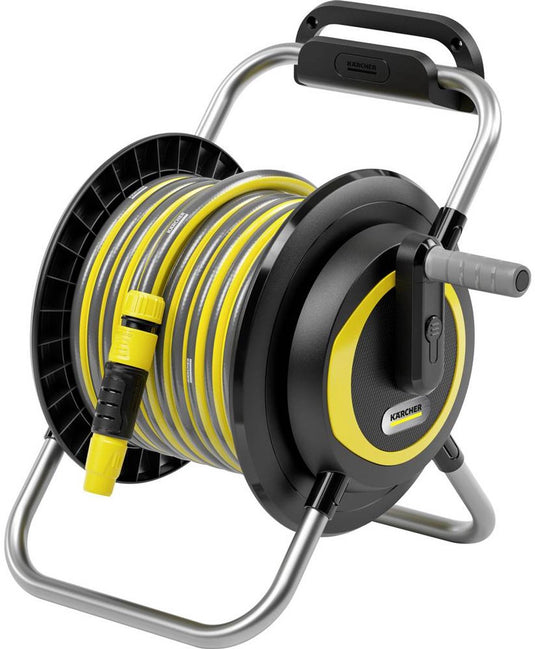 Kärcher hr 3.20 set slanghaspel - incl. 20 m primoflex tuinslang - slangcapaciteit (m) 40 (1 2 ) 30 (5 8 ) 25 (3 4 ) - compact - incl primoflex tuinslang