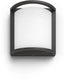 Philips led philips samondra wandlamp - ultra efficient - antraciet - 3,8w